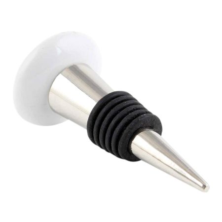 Capricorn Flat Ceramic Wine Bottle Stopper